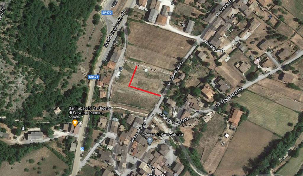 Terreno Residenziale in vendita a Monteleone di Spoleto via Sant'Antonio