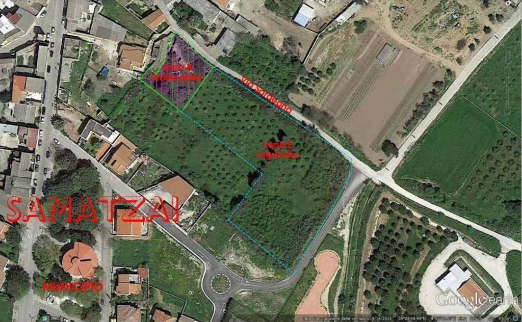Terreno Residenziale in vendita a Samatzai via Sardegna, 14