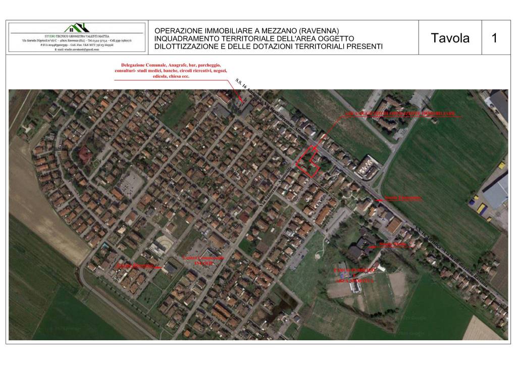 Terreno Residenziale in vendita a Ravenna via Santerno Ammonite, 4