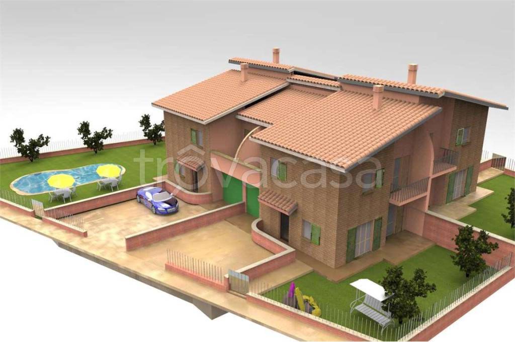 Villa a Schiera in vendita a Deruta via Tiberina