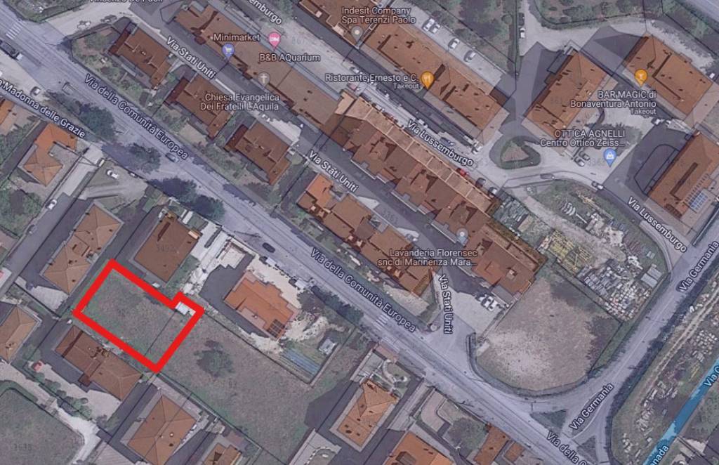 Terreno Residenziale in vendita a L'Aquila via della Comunità Europea