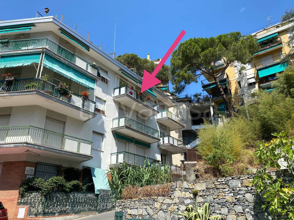 Appartamento in vendita a Rapallo via Laggiaro, 90