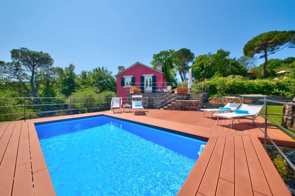 Villa in affitto a Camogli via Costa di Bana, 29