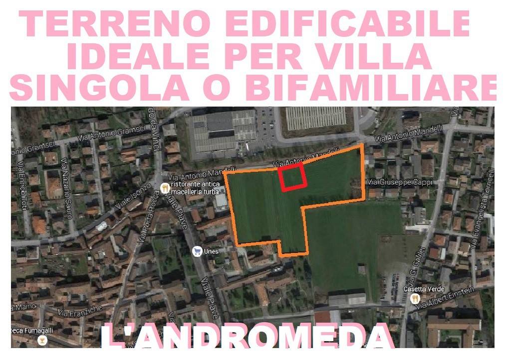 Terreno Residenziale in vendita a Rivolta d'Adda via Antonio Mandelli