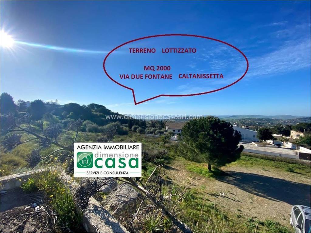 Terreno Residenziale in vendita a Caltanissetta via II Fontane, 103