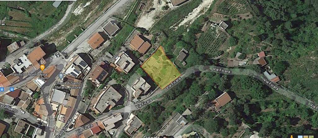 Terreno Residenziale in vendita a Messina via Ficara Sardi', 22