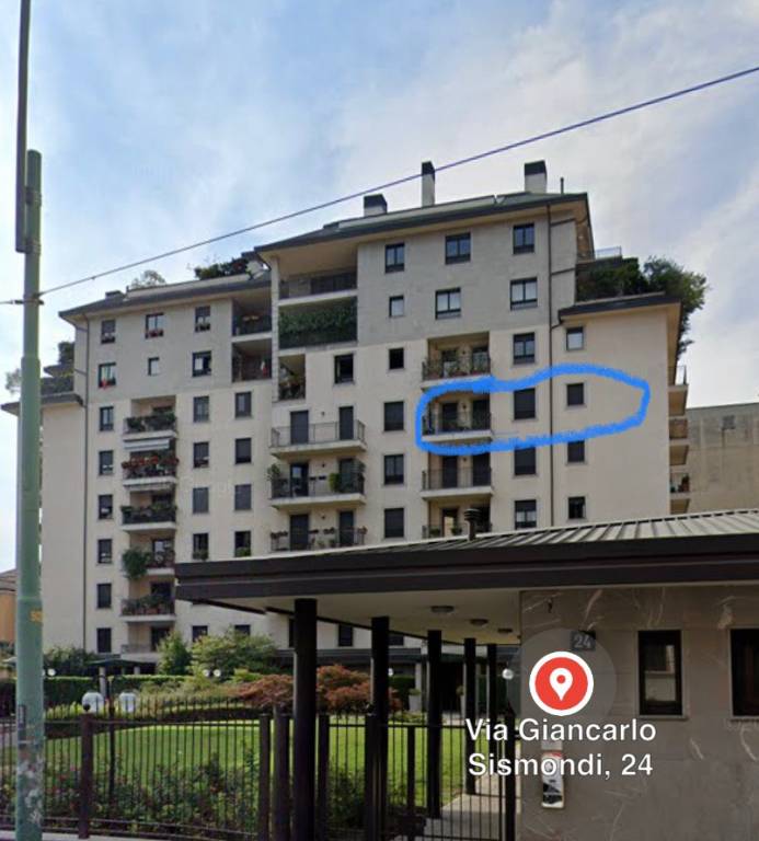 Appartamento in in affitto da privato a Milano via Giancarlo Sismondi, 24