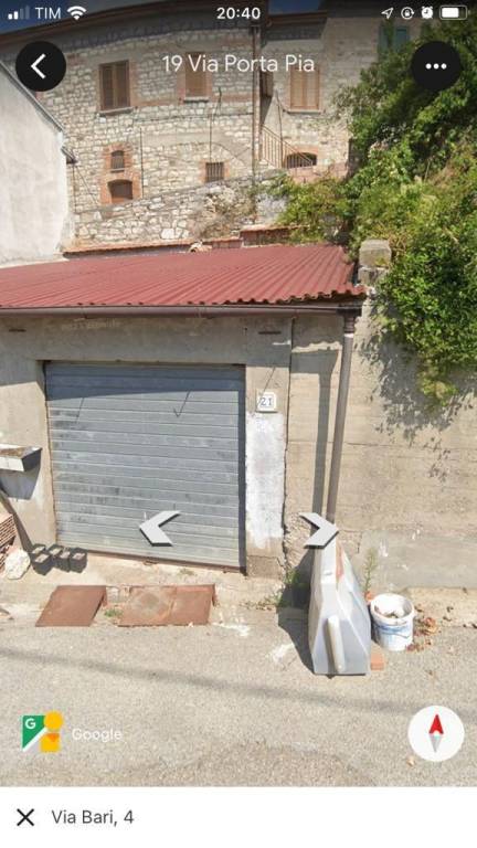 Garage in vendita a Fragneto Monforte via Porta Pia, 21