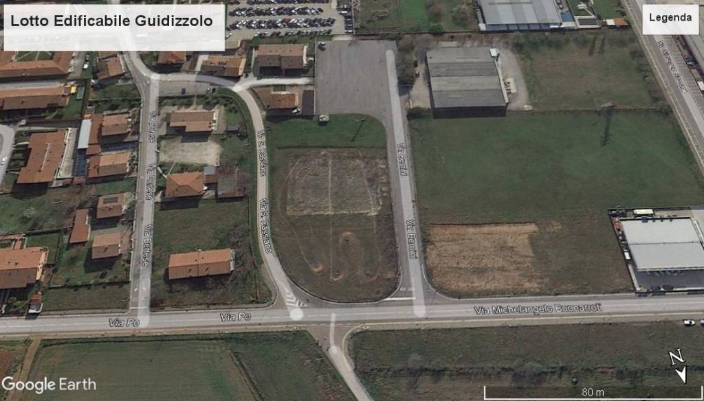 Terreno Residenziale in vendita a Guidizzolo via Po