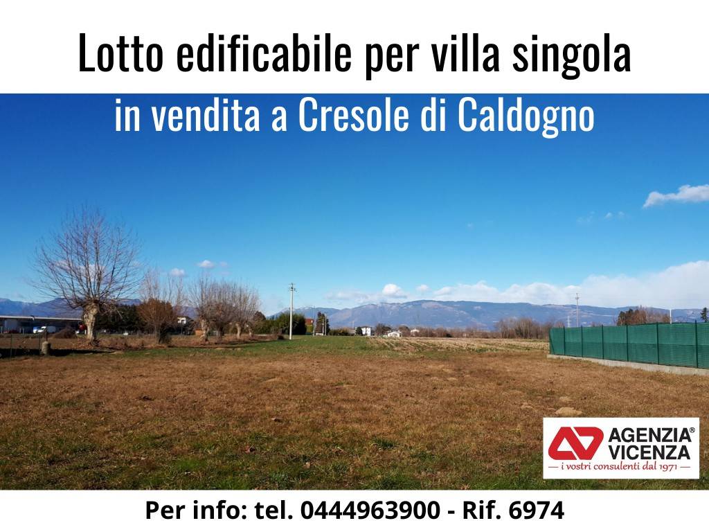 Terreno Residenziale in vendita a Caldogno via Lago d'Iseo