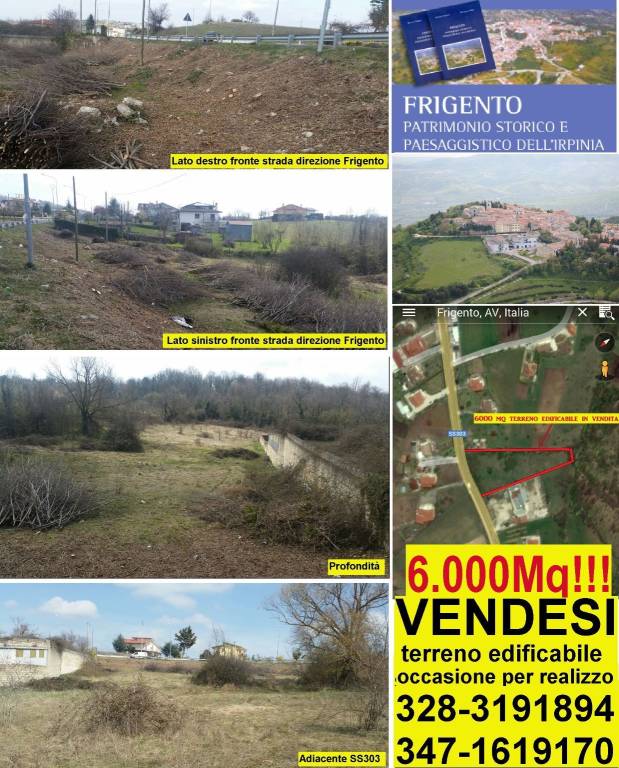 Terreno Residenziale in vendita a Frigento ss303