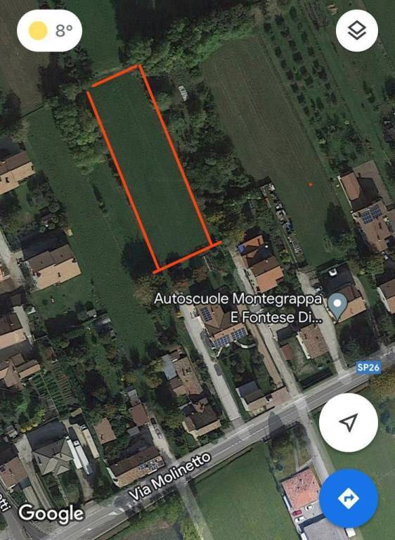 Terreno Residenziale in vendita a Borso del Grappa via Molinetto, 212