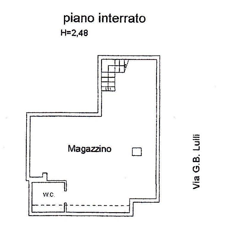 Magazzino in in vendita da privato a Firenze via Giambattista Lulli, 13C