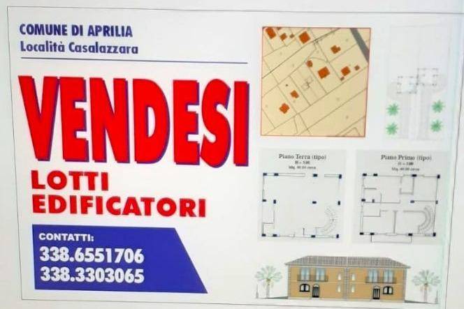Terreno Residenziale in vendita ad Aprilia via Monte Conero
