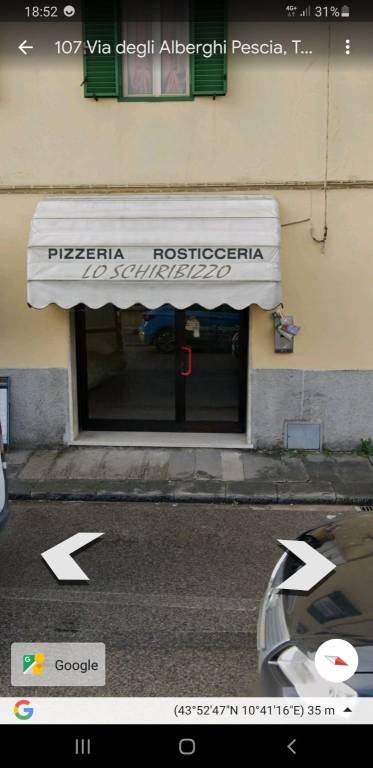 Pizza al taglio/Fast Food/Kebab in in affitto da privato a Pescia via degli Alberghi, 74