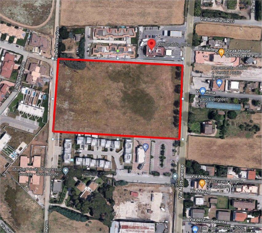 Terreno Residenziale in vendita ad Anzio via Nettunense