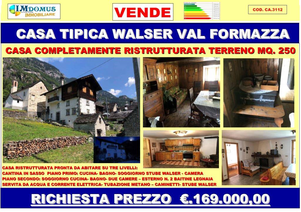 Casa Indipendente in vendita a Premia frazione Rivasco, 14