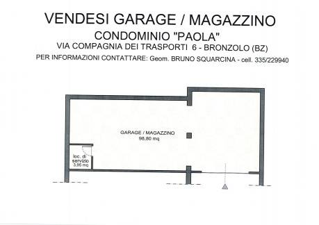 Magazzino in in vendita da privato a Bronzolo via Compagnia dei Trasporti, 6