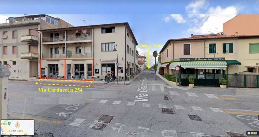 Negozio in affitto a Pietrasanta via Giosue Carducci, 254