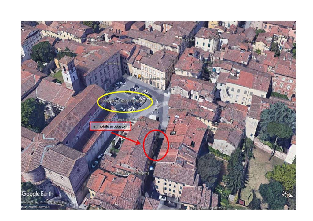 Negozio in affitto a Lucca via Santa Croce, 76