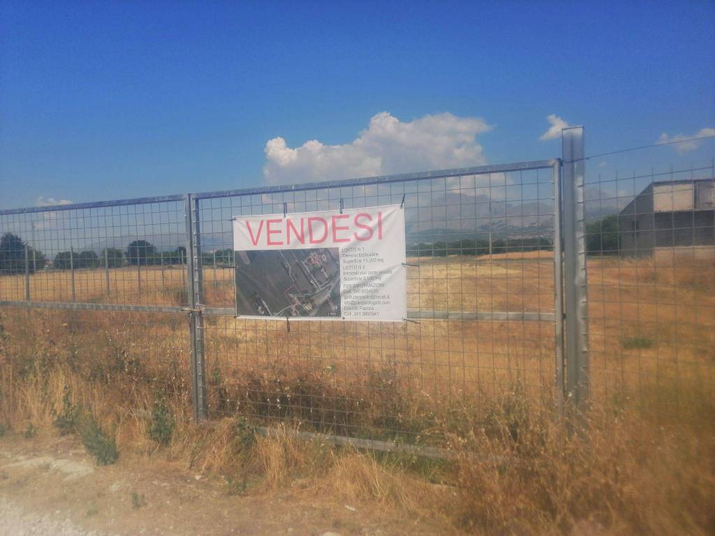 Terreno Residenziale in vendita a San Benedetto dei Marsi via Cavalieri di Vittorio Veneto