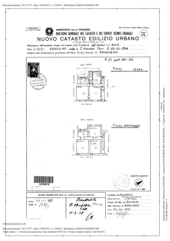 Appartamento in in vendita da privato a San Giorgio del Sannio via Roma, 85