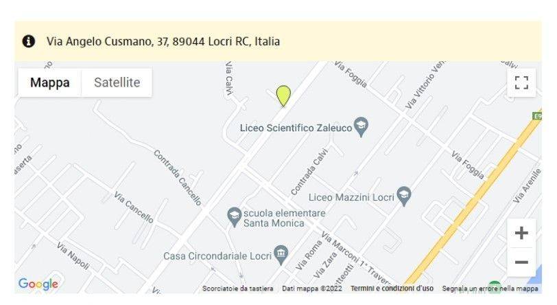 Terreno Residenziale in vendita a Locri via Angelo Cusmano, 37