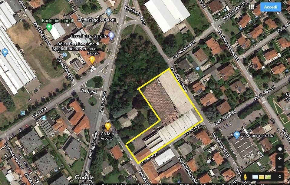 Terreno Residenziale in vendita a Busto Garolfo via Monte Grappa, 40