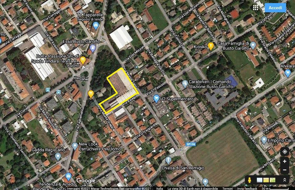 Terreno Residenziale in vendita a Legnano corso Magenta, 121