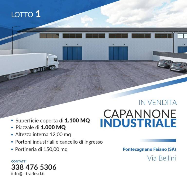 Capannone Industriale in in vendita da privato a Pontecagnano Faiano corso Italia, 321