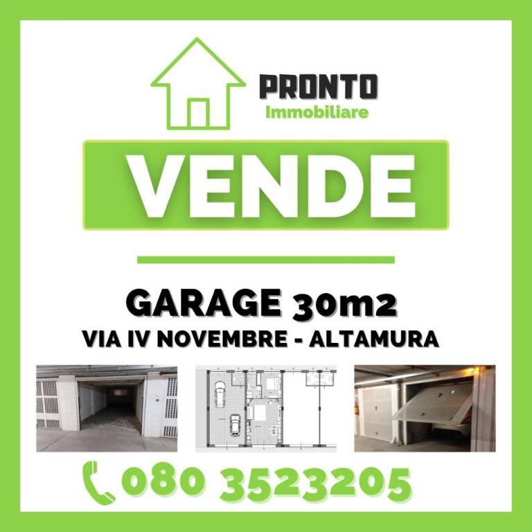 Garage in vendita ad Altamura via 4 Novembre, 123