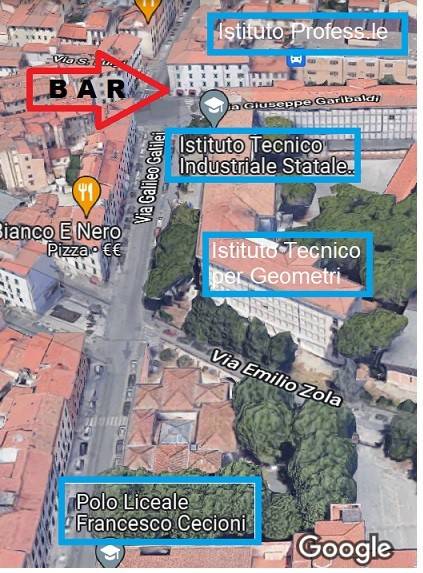 Bar in vendita a Livorno via Giuseppe Garibaldi, 197