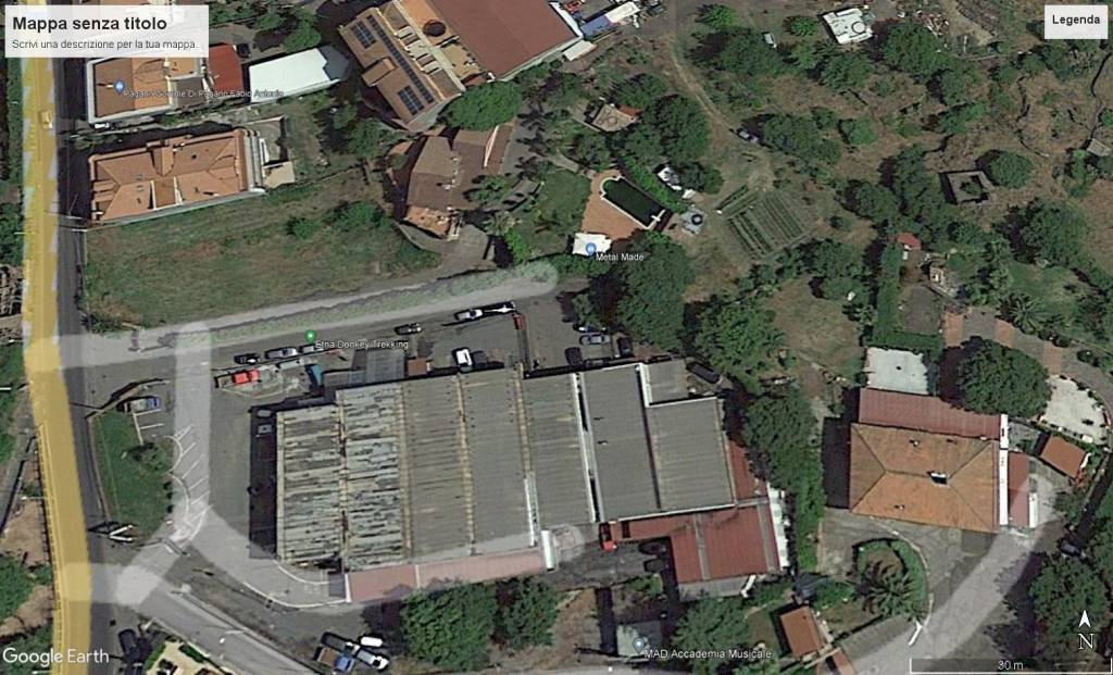 Capannone Industriale in in vendita da privato a Linguaglossa via Ponte