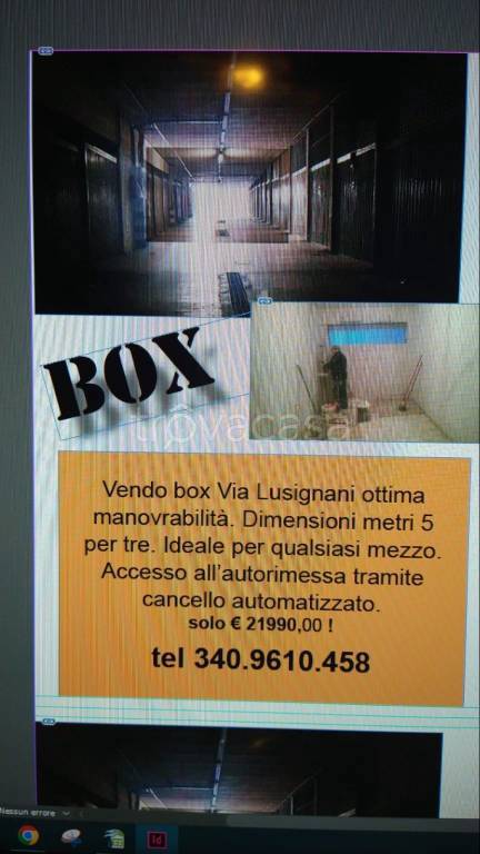 Garage in vendita a Genova via Luigi Lusignani