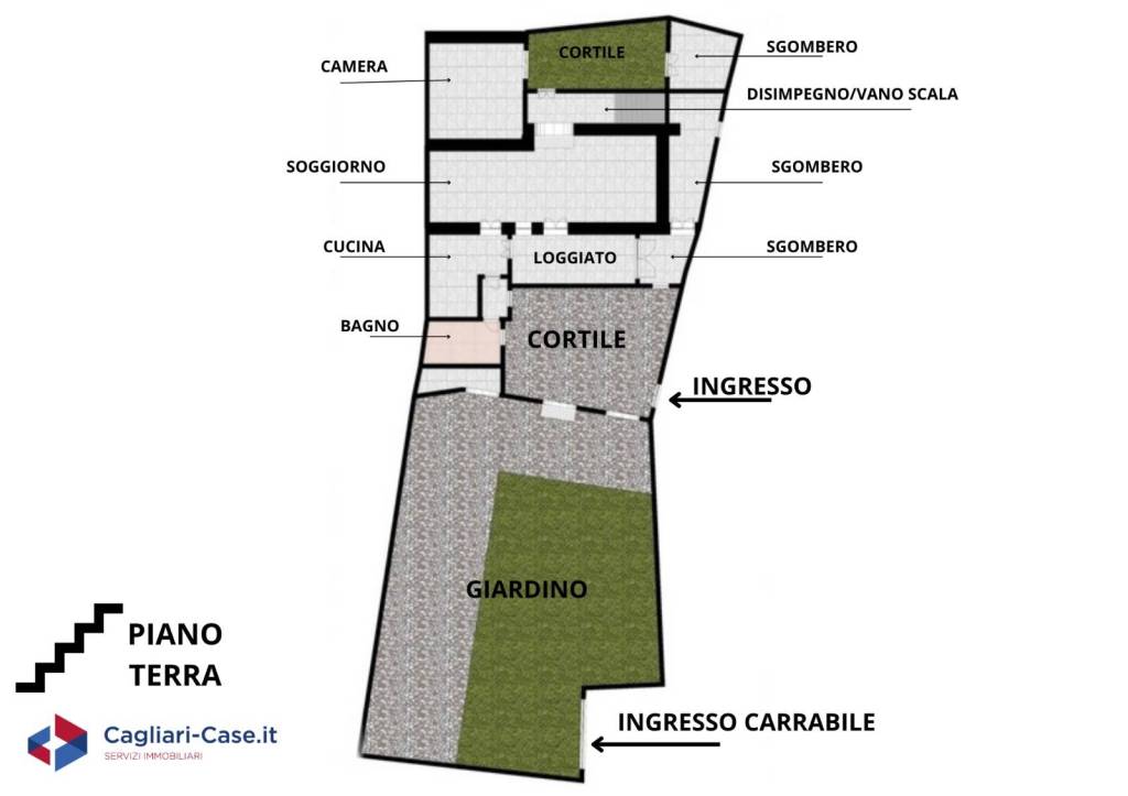 Casa Indipendente in vendita a Sardara via Giuseppe Dessì