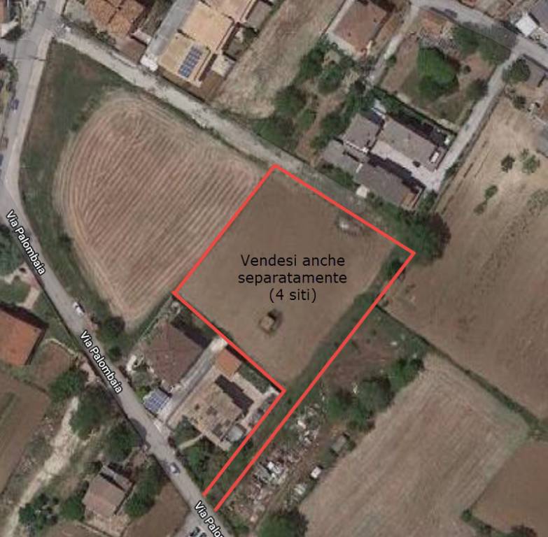 Terreno Residenziale in vendita a Raiano via Palombaia