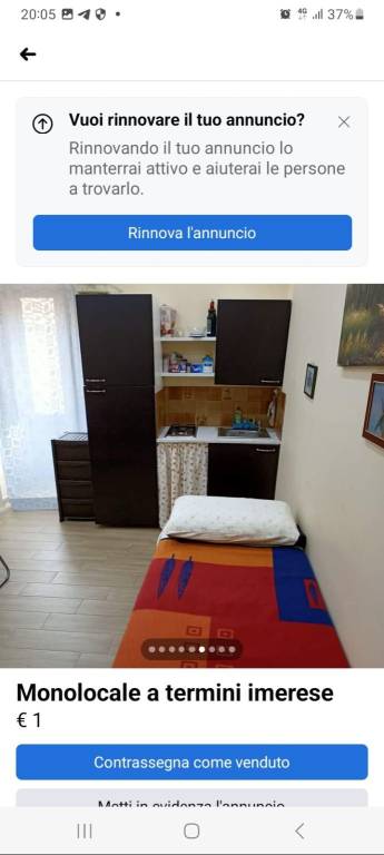 Appartamento in in affitto da privato a Termini Imerese via Amerigo Vespucci, 4