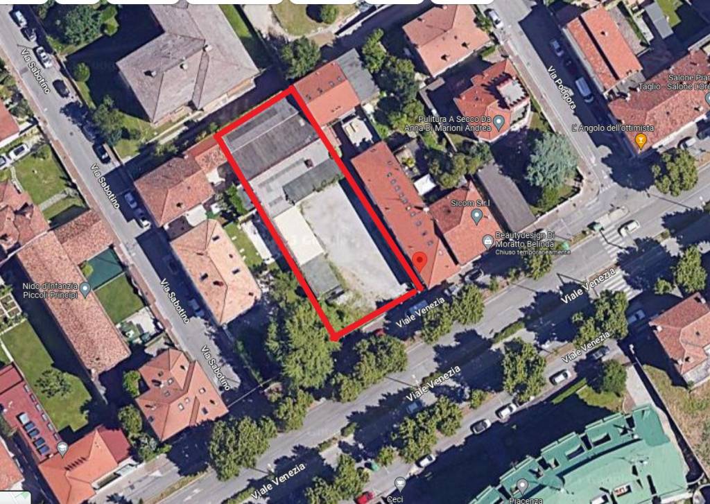 Terreno Residenziale in vendita a Udine viale Venezia, 143