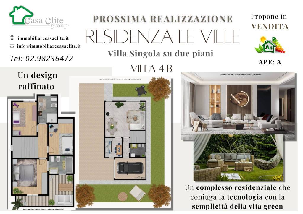Villa in vendita a Cerro al Lambro via Eugenio Montale