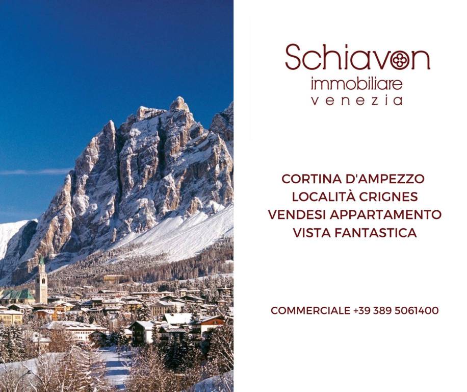 Appartamento in vendita a Cortina d'Ampezzo località Crignes