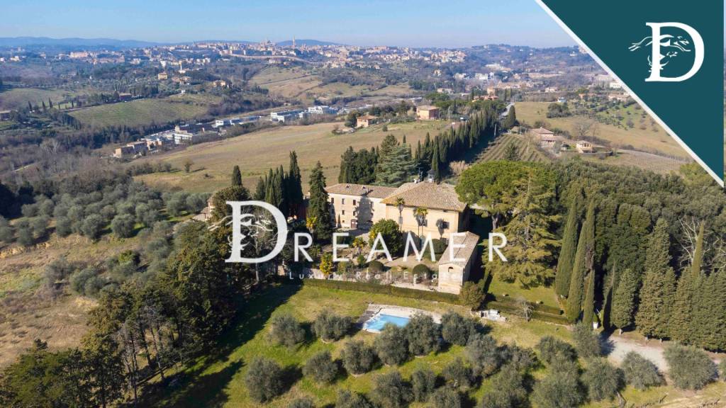 Villa in vendita a Siena strada di Pieve a Bozzone, 30