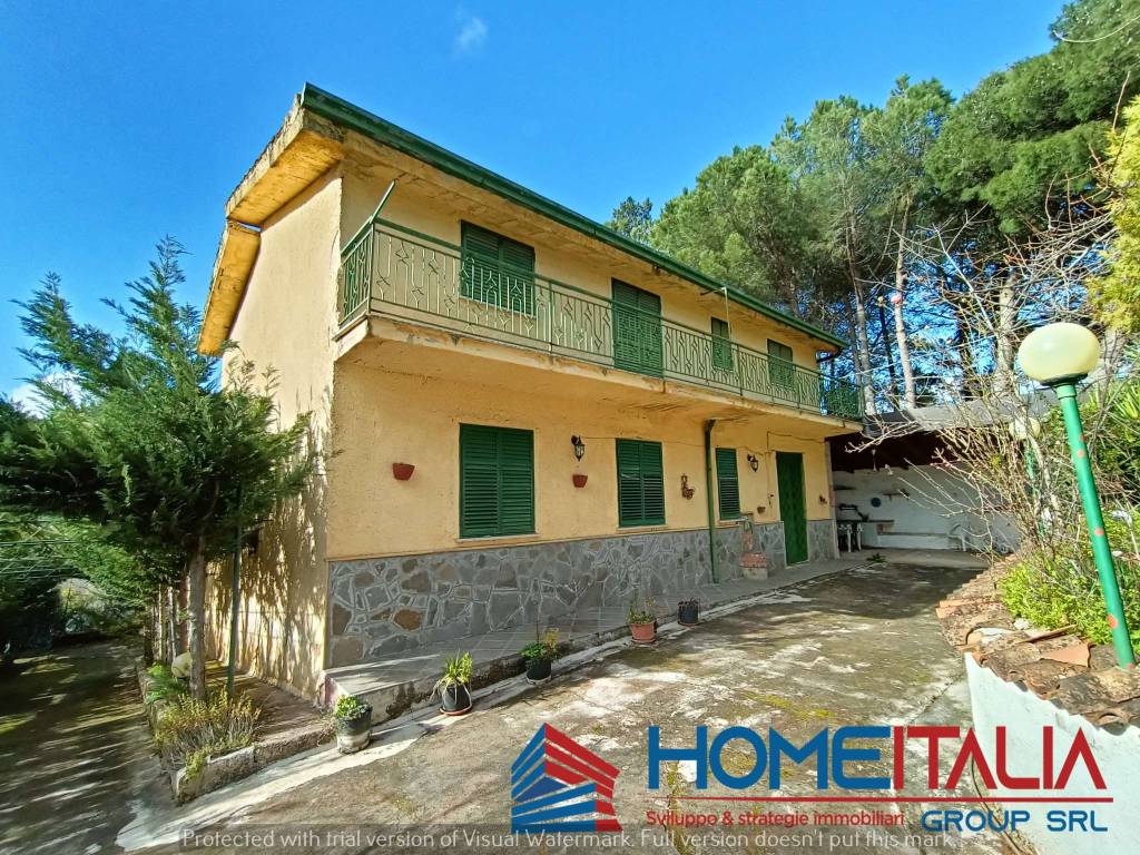 Villa in vendita a Santa Cristina Gela via Monsignor Pizzo 11