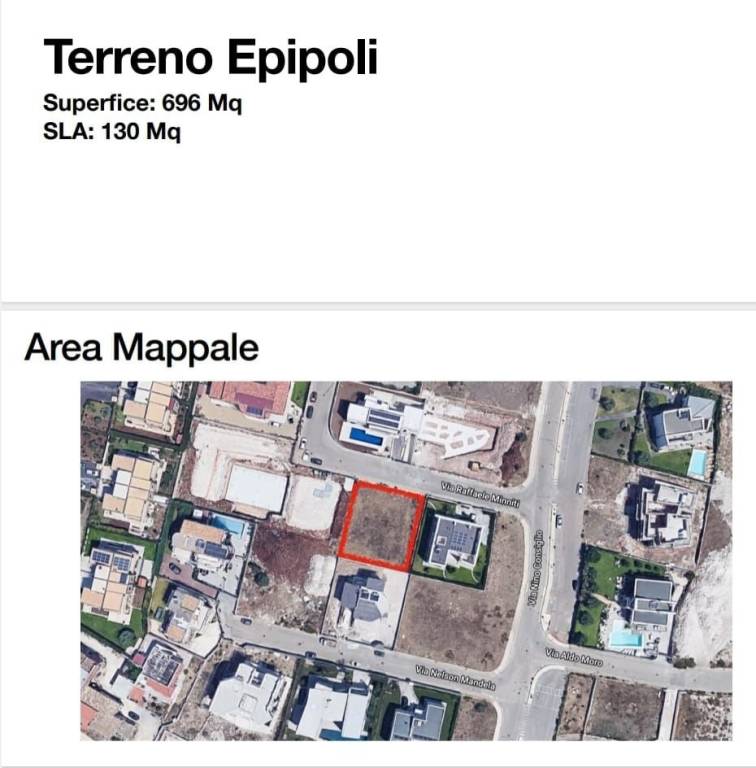 Terreno Residenziale in vendita a Siracusa via Mario Minniti, 5