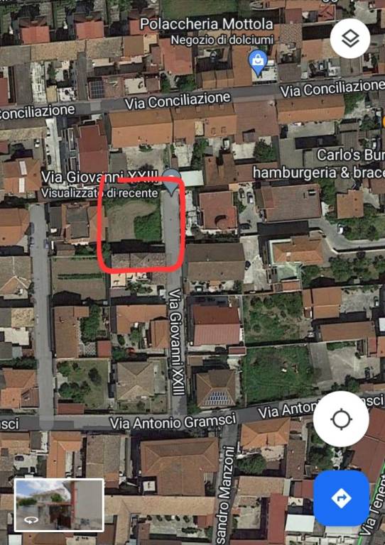 Terreno Residenziale in vendita a Frignano via Giovanni XXIII