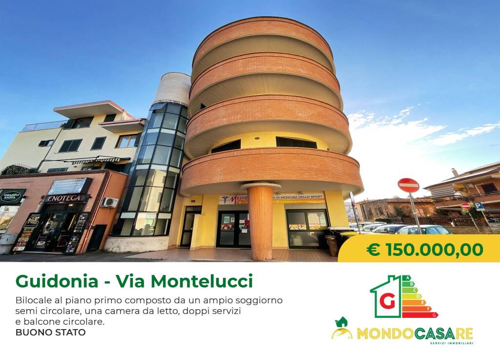 Appartamento in vendita a Guidonia Montecelio via Giuliano Montelucci, 9