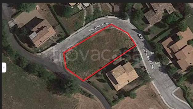 Terreno Residenziale in vendita a Sarnano via Sandro Pertini, 6