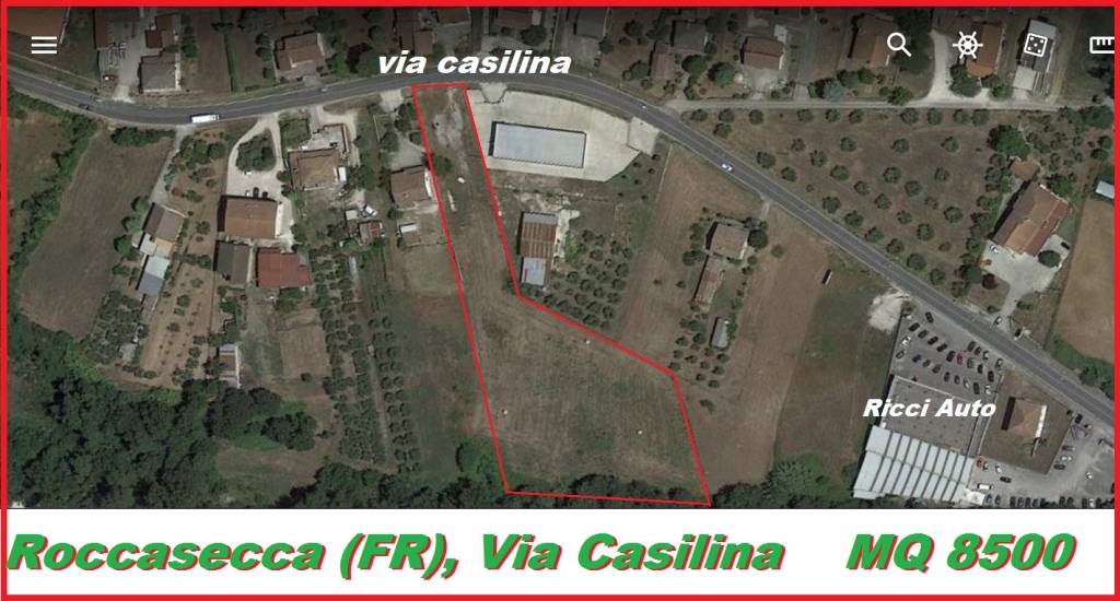 Terreno Agricolo in vendita a Roccasecca via Casilina Nord, 65
