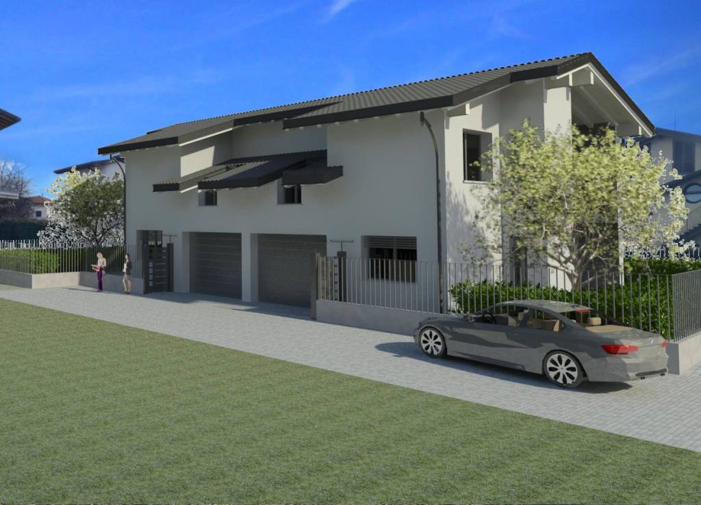 Villa Bifamiliare in vendita a Villa Guardia via Monte Grappa
