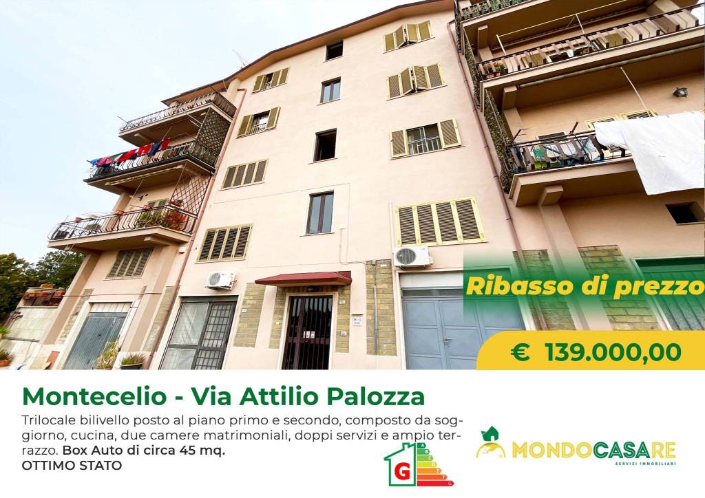 Appartamento in vendita a Guidonia Montecelio via Attilio Palozza, 56
