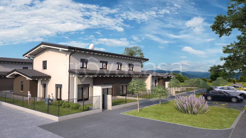 Villa in vendita a Romano di Lombardia via Giacomo Rubini